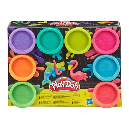 Pâte à modeler en argile Playdoh Hasbro (8 pcs)