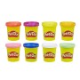 Pâte à modeler en argile Playdoh Hasbro (8 pcs)