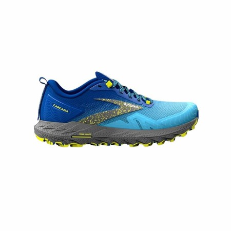 Zapatillas de Running para Adultos Brooks Cascadia 17 Montaña Hombre Azul claro