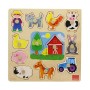 Puzzle enfant en bois Diset (12 pcs)