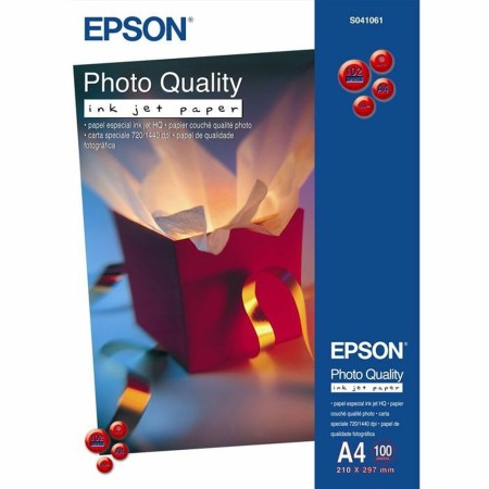 Papel Fotográfico Brillante Epson C13S041061 A4