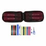 Plumier sac à dos Harry Potter Noir Bordeaux (33 Pièces)