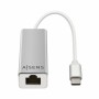 Adaptateur USB vers Ethernet Aisens A109-0341 USB 3.1 Argenté 15 cm