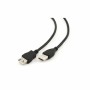 Cable Alargador Doble USB 3GO C109 Negro 2 m