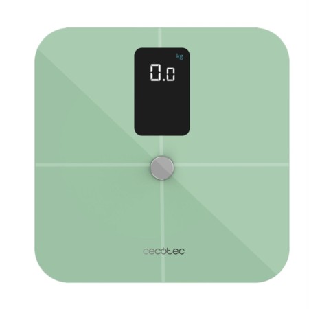 Báscula Digital de Baño Cecotec SURFACE PRECISION 10400 Verde Cristal Templado