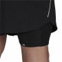 Pantalones Cortos Deportivos para Hombre Adidas Two-in-One Negro