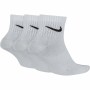 Chaussettes de Sport Nike Everyday Lightweight 3 paires Blanc