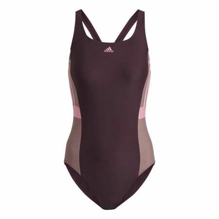 Maillot de bain femme Adidas Colorblock Marron