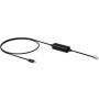 Cable USB Yealink EHS35 Negro