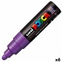 Marqueur POSCA PC-7M Violet (6 Unités)