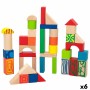 Set de construction Woomax 50 Pièces (6 Unités)