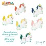 Puzzle enfant en bois Mr. Wonderful Licorne + 3 ans 3 Pièces (12 Unités)