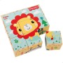 Puzzle enfant en bois Fisher Price + 2 Ans 9 Pièces (6 Unités)