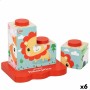 Puzzle enfant en bois Fisher Price + 2 Ans (6 Unités)