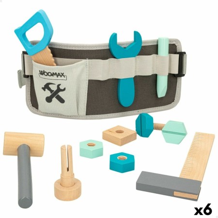 Herramientas de juguete Woomax 12 Piezas 31 x 14 x 2,5 cm (6 Unidades)