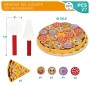 Jeu en bois Woomax Pizza 27 Pièces (6 Unités)