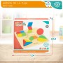 Puzzle Infantil de Madera Woomax Formas + 12 Meses 16 Piezas (6 Unidades)