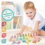 Puzzle enfant en bois Woomax Formes Numéros + 3 ans (6 Unités)