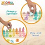 Puzzle enfant en bois Woomax Formes Numéros + 3 ans (6 Unités)