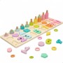 Puzzle enfant en bois Woomax Formes Numéros + 3 ans (6 Unités)