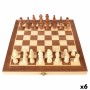 Jeu d'Échecs Colorbaby Bois (6 Unités)