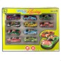 Playset de Vehículos Speed & Go 8 x 2,2 x 3,6 cm (6 Unidades)