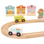 Tren con Circuito Woomax 6 Unidades 39 x 1 x 26 cm