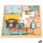 Puzzle Animales Woomax + 2 Años (6 Unidades)