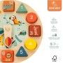 Juego Educativo Woomax Animales Reloj (6 Unidades)