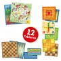 Jeu de société Lisciani Juegos reunidos ES 26 x 1 x 26 cm (10 Unités)