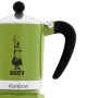 Cafetière Italienne Bialetti Rainbow Vert Métal Aluminium 60 ml