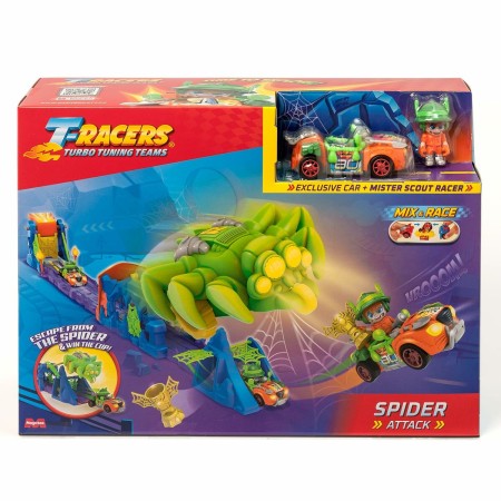 Pista de Carreras Magicbox T-Racers Spider Attack