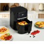 Friteuse sans Huile Continental Edison Noir 1400 W 4,5 L