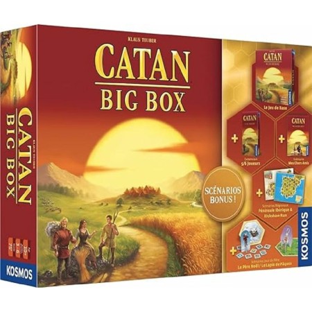 Juego de Mesa Asmodee Catan Big Box (FR)