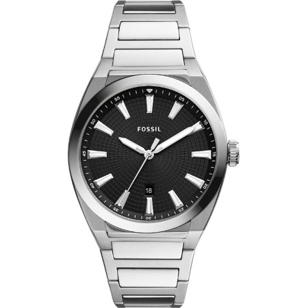 Reloj Hombre Fossil FS5821 Negro Plateado