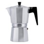 Cafetera Italiana Feel Maestro MR-1666-9 Negro Plateado Aluminio 450 ml 9 Tazas