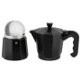 Cafetera Italiana Feel Maestro MR-1666-9-BLACK Negro Aluminio 450 ml 9 Tazas