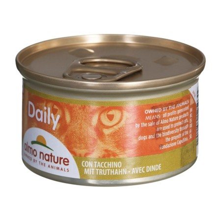 Aliments pour chat Almo Nature Nature Daily Dinde