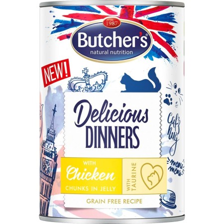 Aliments pour chat Butcher's Delicious Dinners Poulet