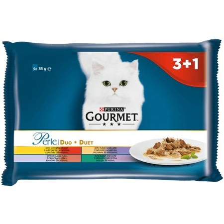 Aliments pour chat Purina  Poulet Veau Agneau Canard Sanglier