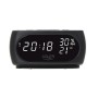 Reloj Despertador Adler AD 1186 Negro 18,2 x 8,8 x 7 cm