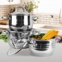 Batería de Cocina Feel Maestro MR-3513-6M           3 Piezas