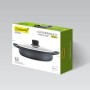 Olla con Tapa Feel Maestro MR-4328-S Negro Aluminio Ø 28 cm 3,8 L