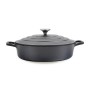 Marmite avec couvercle Feel Maestro MR-4528-S Noir Aluminium Ø 28 cm 4 L