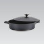 Olla con Tapa Feel Maestro MR-4528-S Negro Aluminio Ø 28 cm 4 L