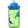 Botella de Agua Camelbak Tritan Dinosaurios Azul Verde 400 ml