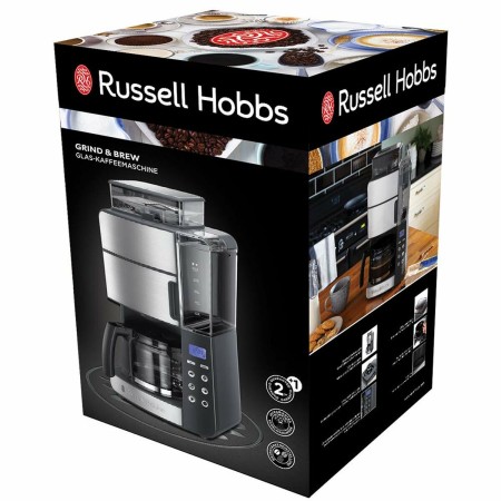 Cafetière goutte à goutte Russell Hobbs Grind & Brew Noir Gris 1000 W 1,25 L