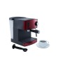 Café Express Arm Adler AD 4404r Noir Rouge Argenté 1,6 L