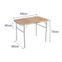 Table Piable Marbueno 90 x 30/70 x 60 cm