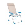 Chaise Pliante Marbueno Bleu Beige 69 x 109 x 58 cm